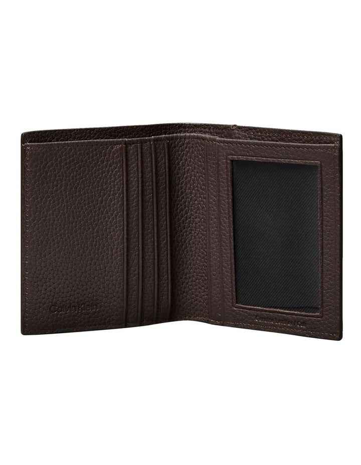 Foil Emboss N/S Slim Billfold Chocolate Martini
