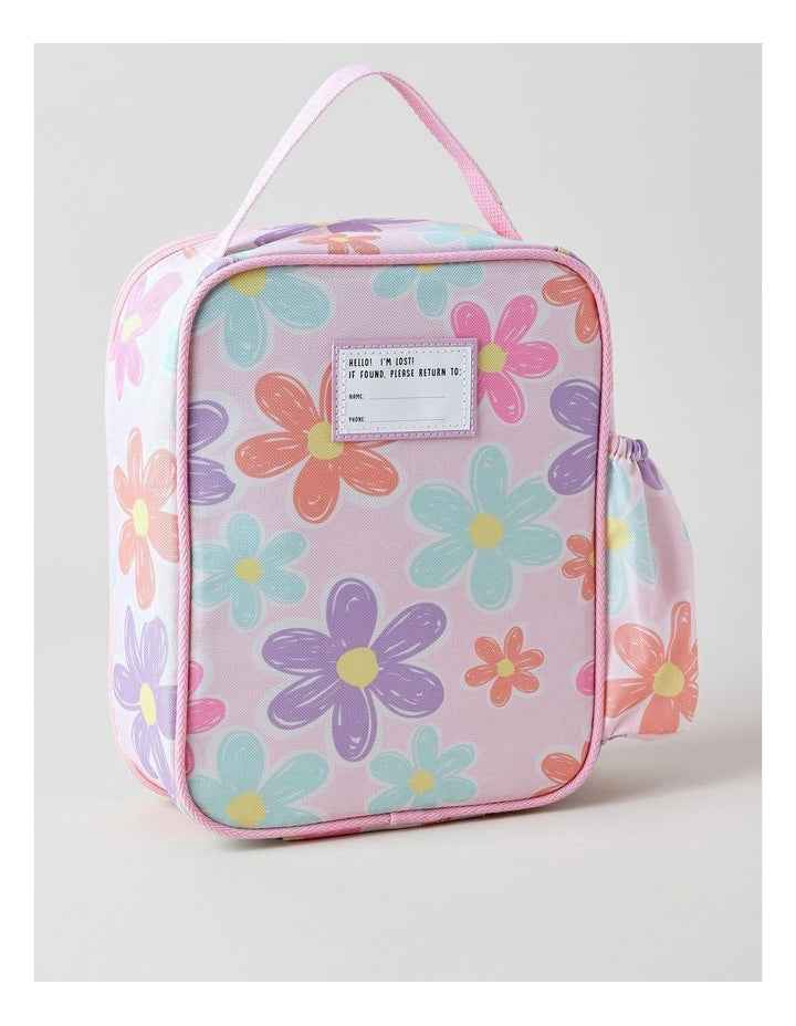 Milkshake Girls Lunch Bag Ditzy Floral in Pink