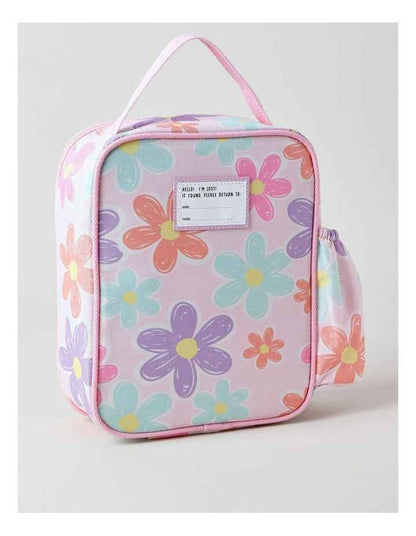 Milkshake Girls Lunch Bag Ditzy Floral in Pink