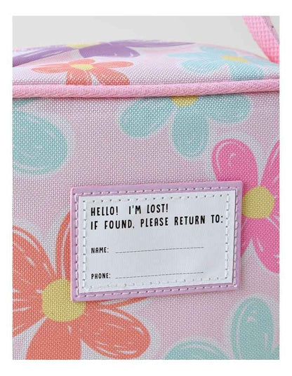 Milkshake Girls Lunch Bag Ditzy Floral in Pink