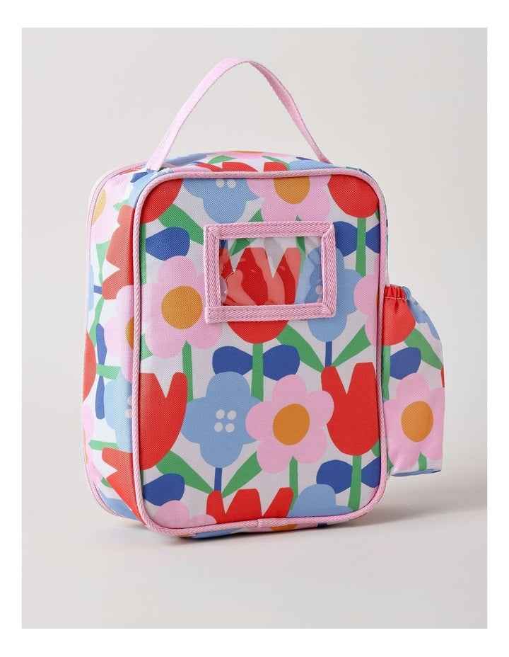 Lunch Bag Sunflower in Pink