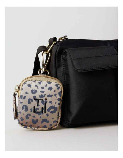 Nylon Cross Body in Black
