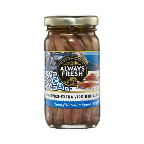 Flat Anchovies In Olive Oil