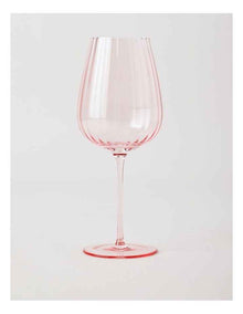 Cordelia Wine Glass Set of 4 in Pink