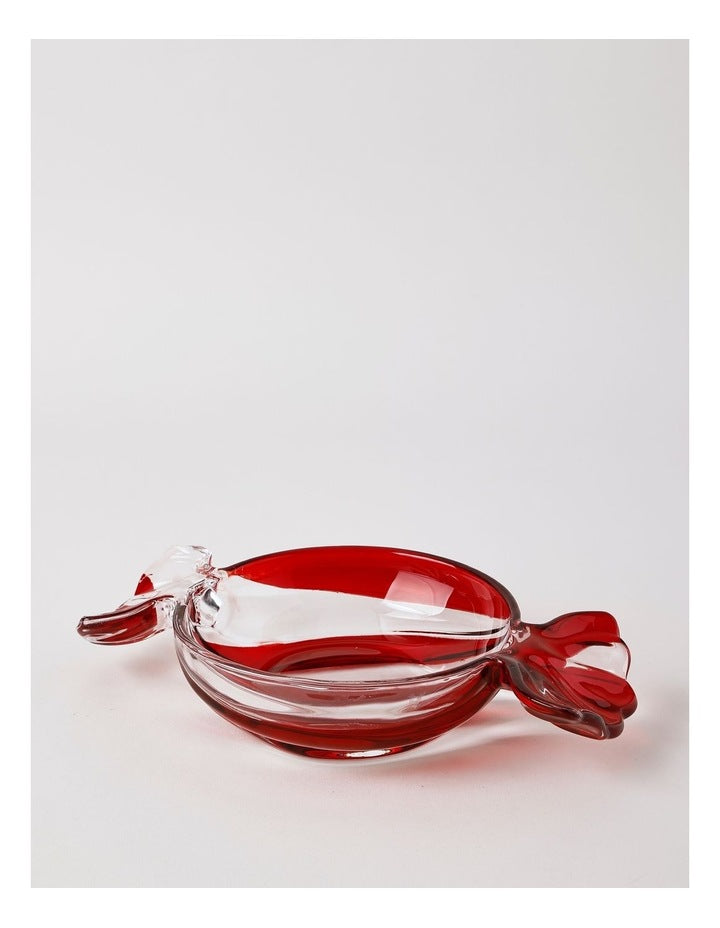 Candy Bowl Round in Red