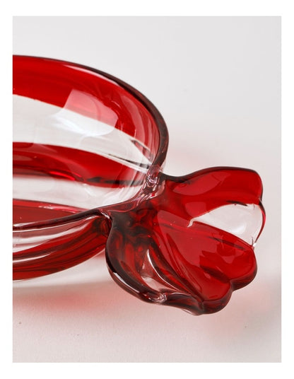 Candy Bowl Round in Red
