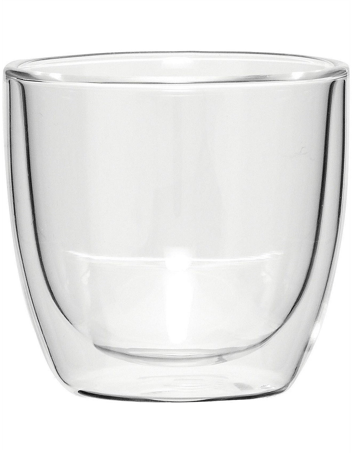 Lygon 80ml Double Wall Glasses Set of 2 Clear
