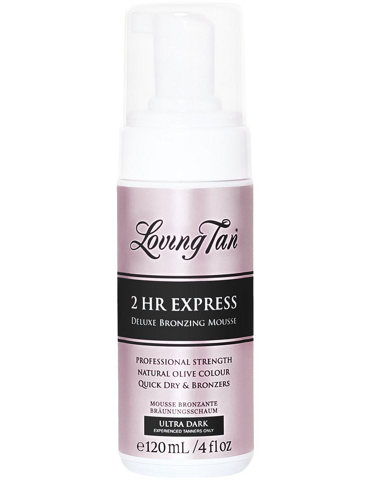 2 Hour Express Tanning Mousse Ultra Dark 120ml