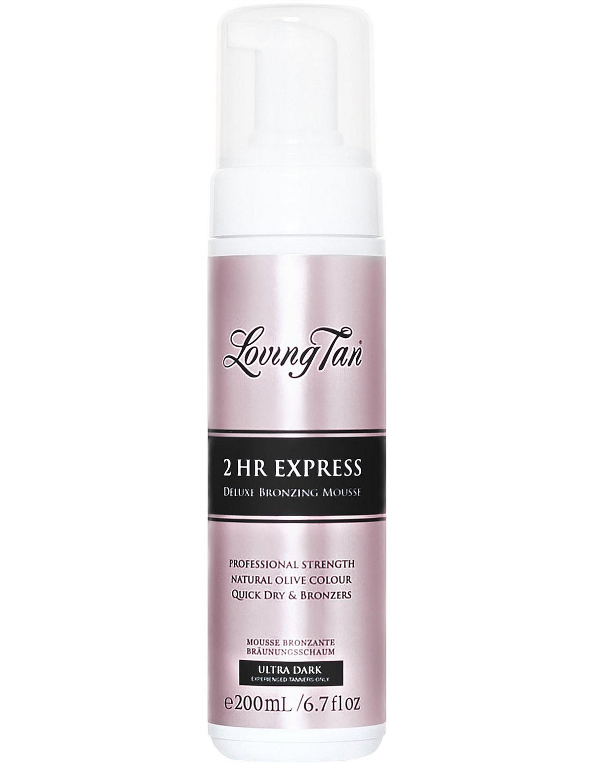 2 Hour Express Tanning Mousse Ultra Dark 200ml