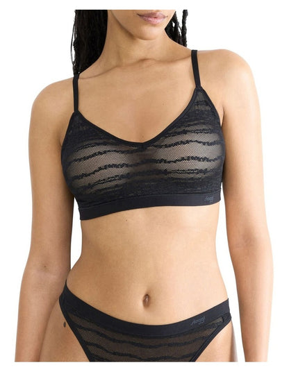 Free Evolve Lace Bra in Black