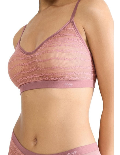 Free Evolve Lace Bra in Pink