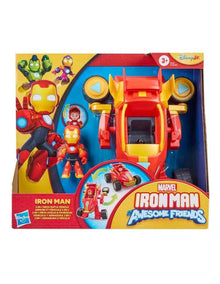 Iron Man And His Awesome Friends 2-In-1 Mech Suits & Vehicles