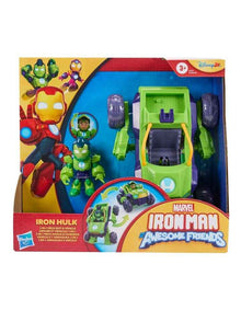 Iron Man And His Awesome Friends 2-In-1 Mech Suits & Vehicles