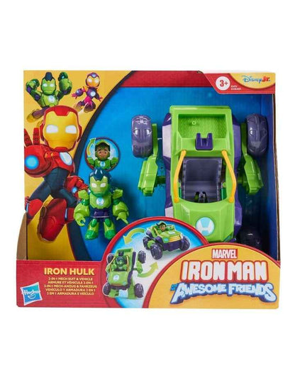 Iron Man And His Awesome Friends 2-In-1 Mech Suits & Vehicles