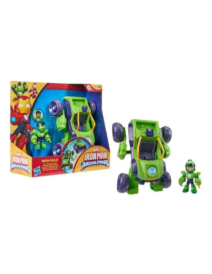 Iron Man And His Awesome Friends 2-In-1 Mech Suits & Vehicles