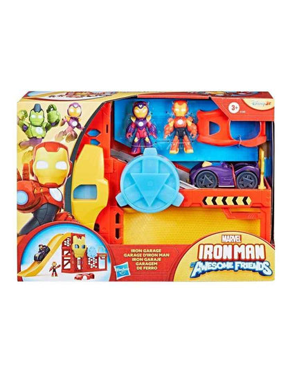 Awesome Friends Iron Garage Playset