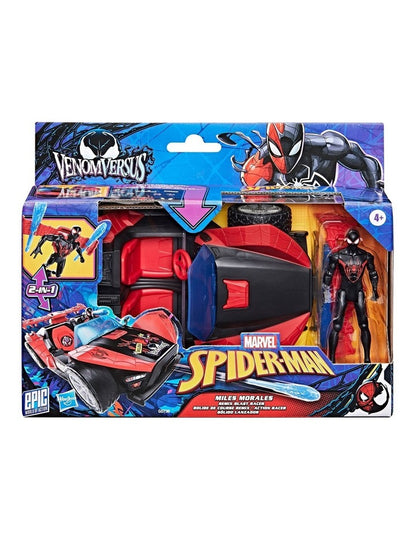 VenomVersus Spider-Man Epic World of Action Miles Morales Remix Blast Racer