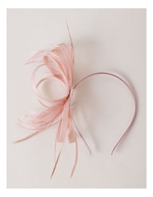 Multi Loop Fascinator in Dusty Pink
