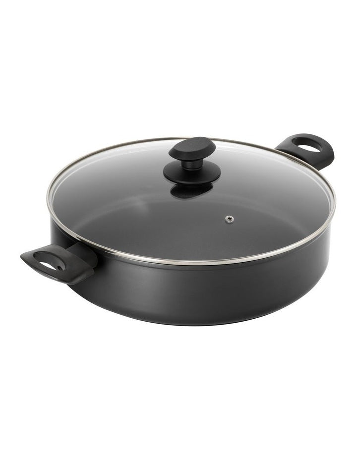 Flavours of The World Risotto Pan Set in Black