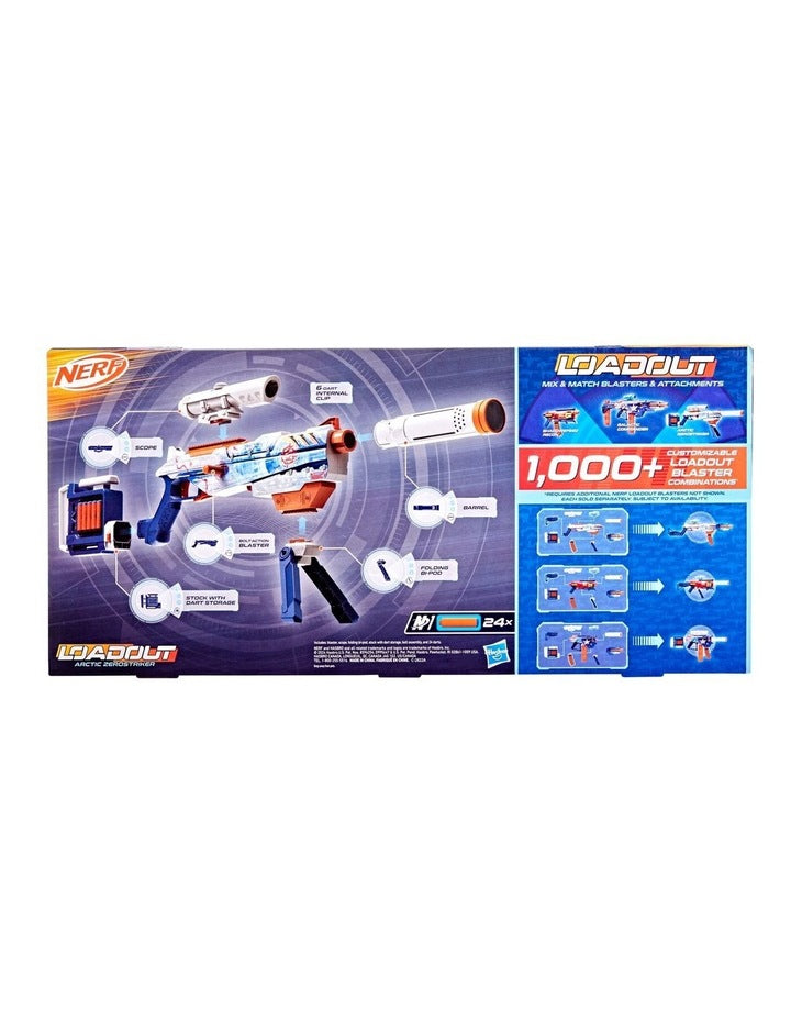 Loadout Arctic Zerostriker Blaster Toy