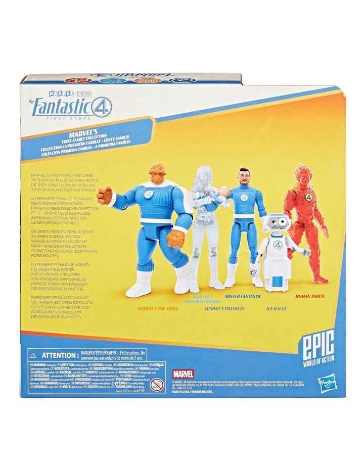 The Fantastic Four Epic World of Action Marvels First Family Collection