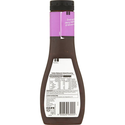 Woolworths Italian Balsamic Dressing 300ml