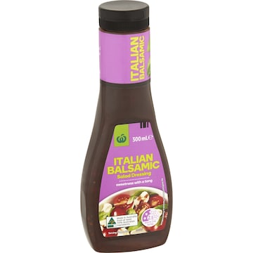 Woolworths Italian Balsamic Dressing 300mL
