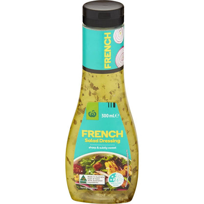 Woolworths Dressing 99% Free French 300ml