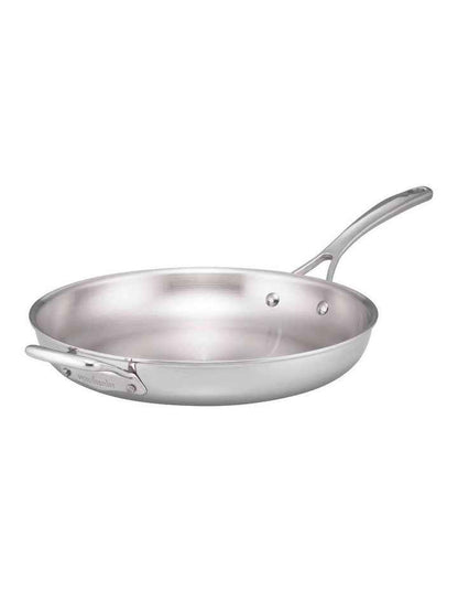 Eternita Clad Stainless Steel Induction Open French Skillet 30cm