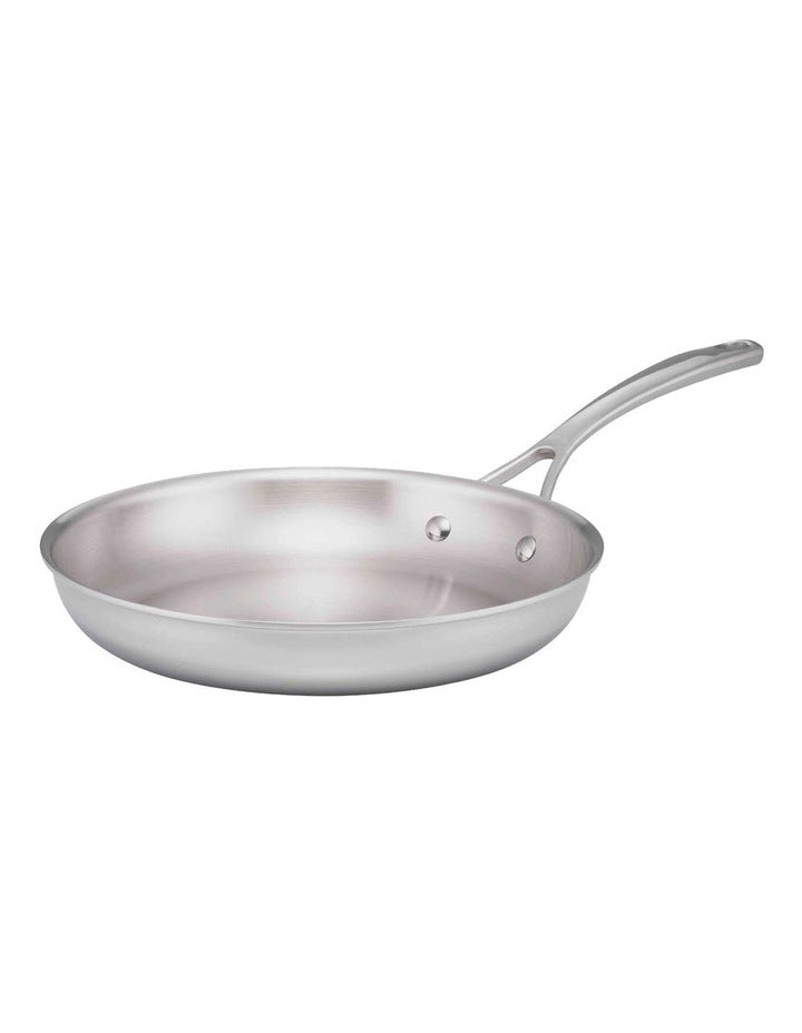 Eternita Clad Stainless Steel Induction Open French Skillet 26cm