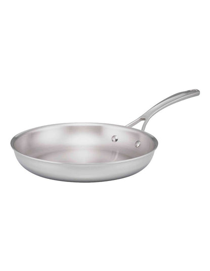 Eternita Clad Stainless Steel Induction Open French Skillet 26cm