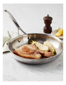 Eternita Clad Stainless Steel Induction Open French Skillet 26cm