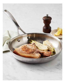 Eternita Clad Stainless Steel Induction Open French Skillet 26cm