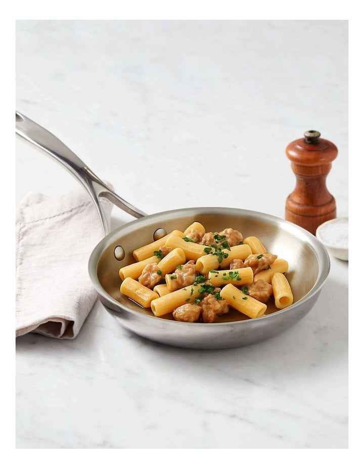 Eternita Clad Stainless Steel Induction Open French Skillet 20cm