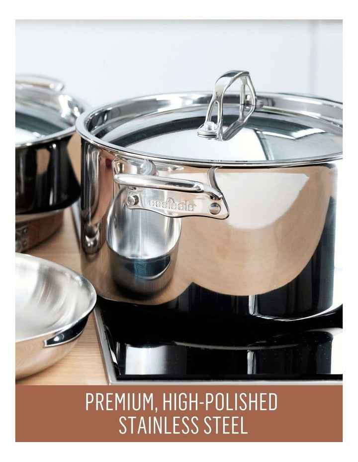 Eternita Clad Stainless Steel Induction Covered Stockpot 26cm/7.6L