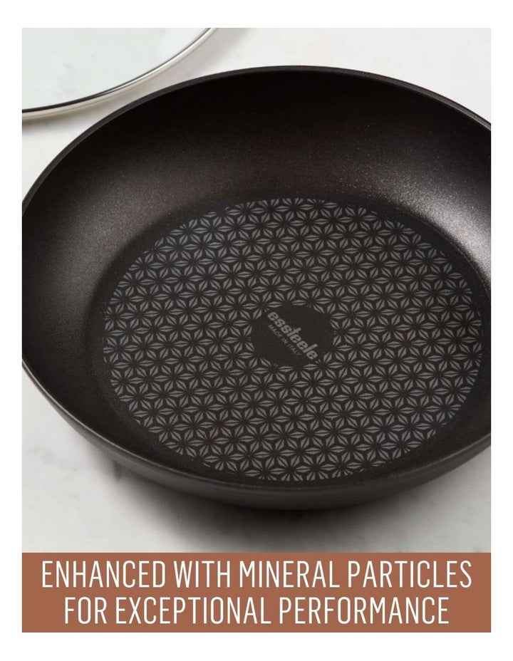 Per Cucinare Nonstick Induction Covered Sauteuse 32cm/5.7L in Black