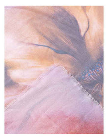 Floral Print Scarf in Pink
