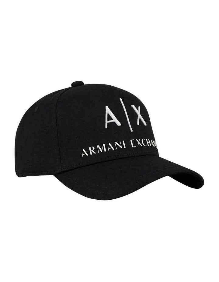 Logo Baseball Cap in Black