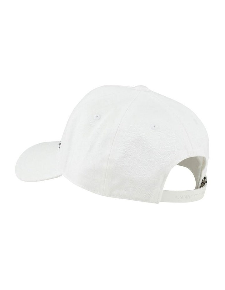 Logo Baseball Cap in White