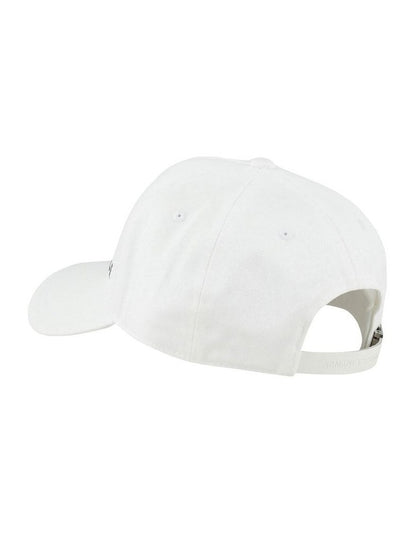 Logo Baseball Cap in White