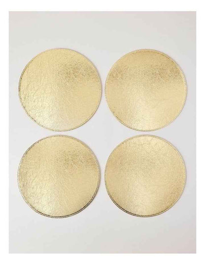 Metallic Placemat Set of 4 in Gold