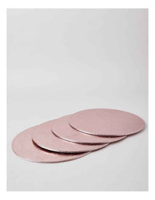 Metallic Placemat Set of 4 in Pink