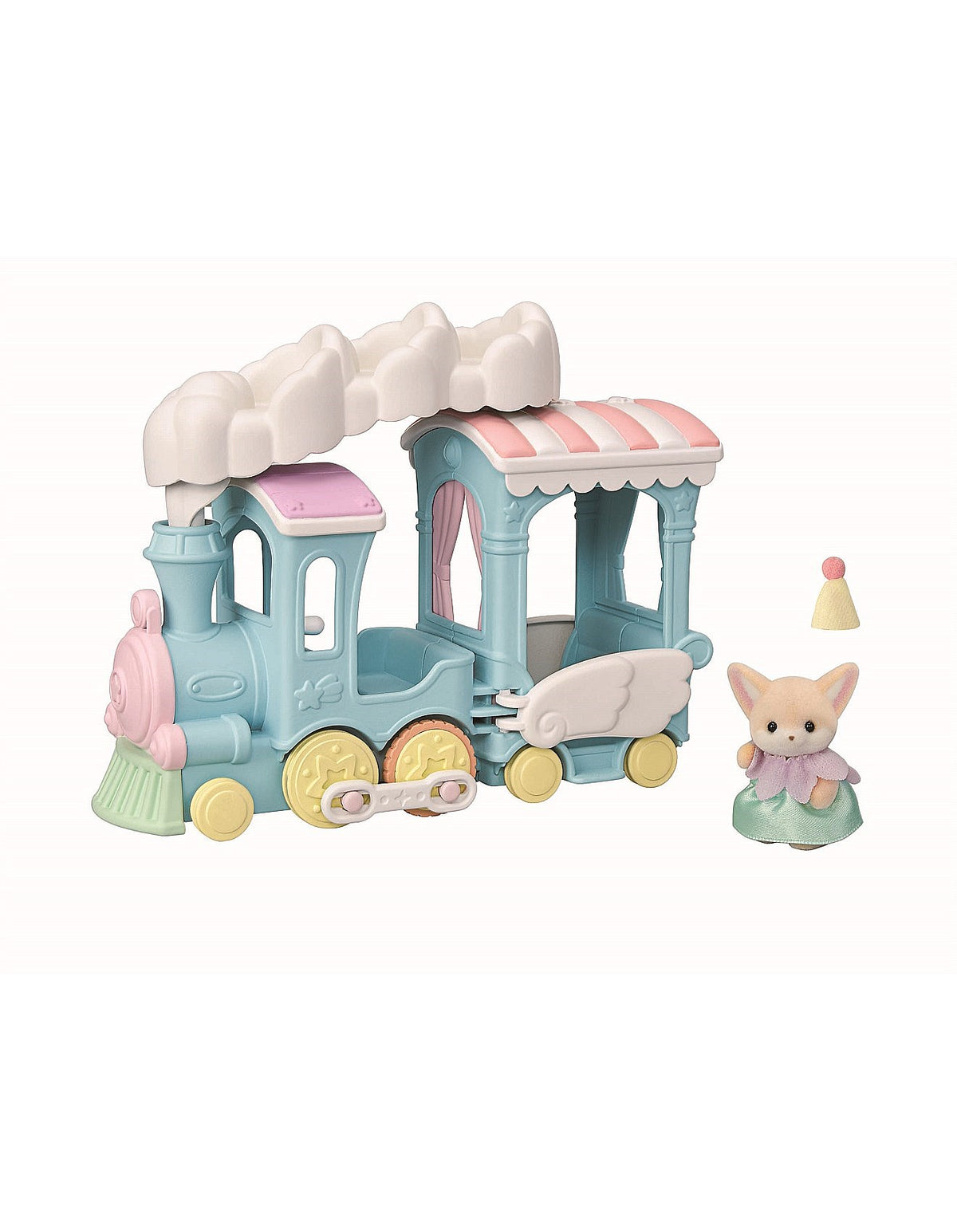 Floating Cloud Rainbow Train