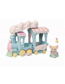 Floating Cloud Rainbow Train