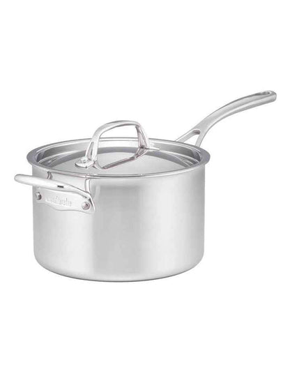 Eternita Clad Stainless Steel Induction Covered Saucepan 20cm/3.7L
