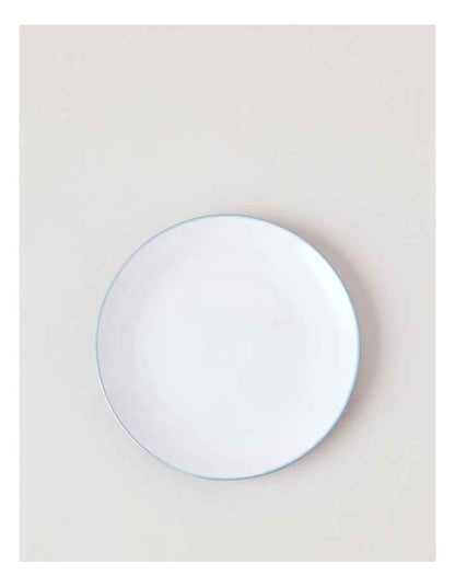 Two Tone 12pc Dinner Set in Blue