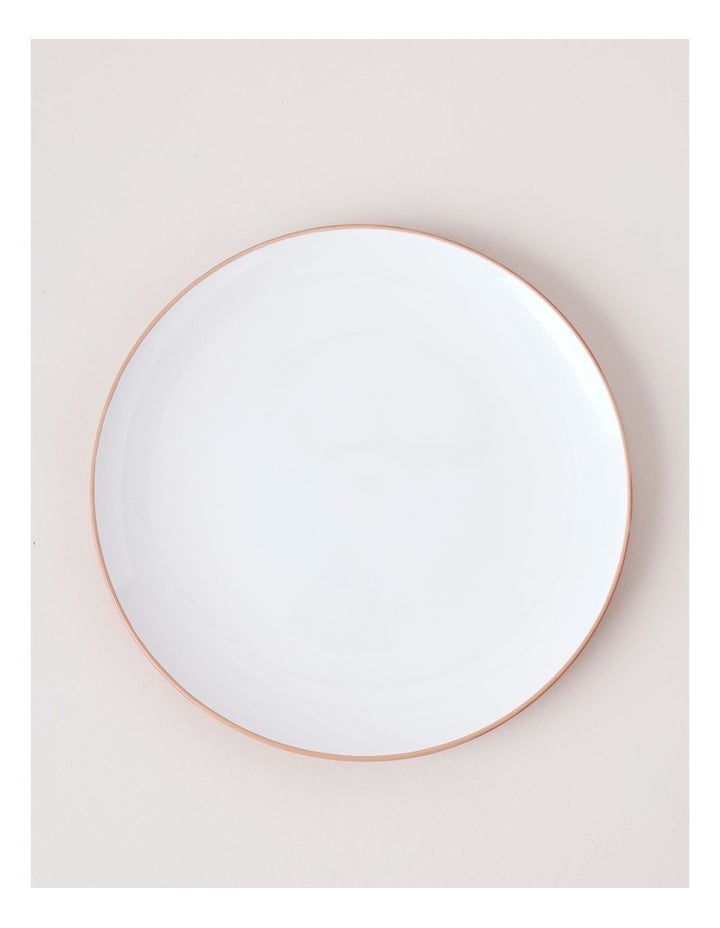 Two Tone 12pc Dinner Set in Taupe