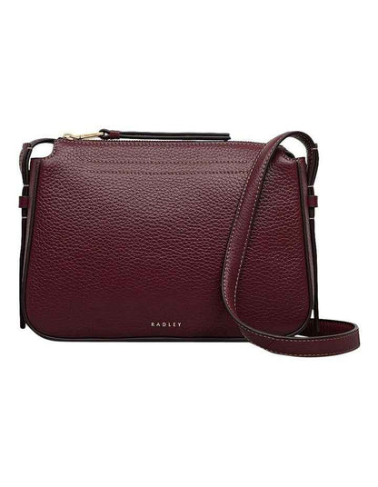 Oak Street Small Crossbody Bag in Dark Cherry