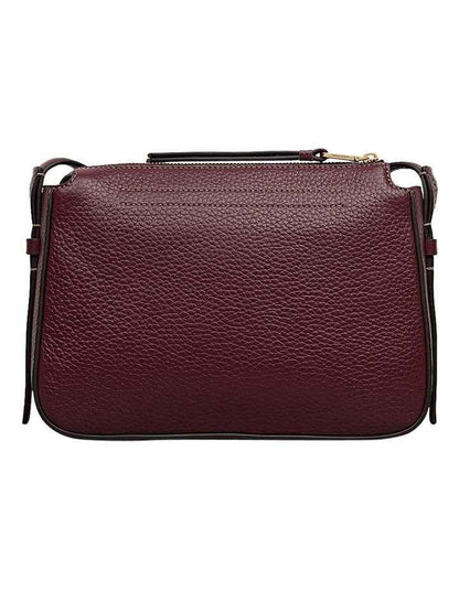 Oak Street Small Crossbody Bag in Dark Cherry