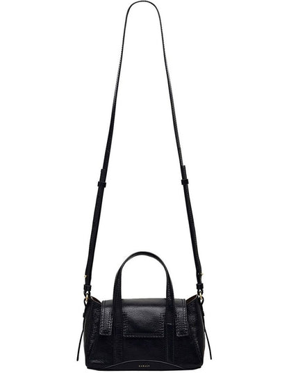 The Chancery High Shine Tote Bag in Black